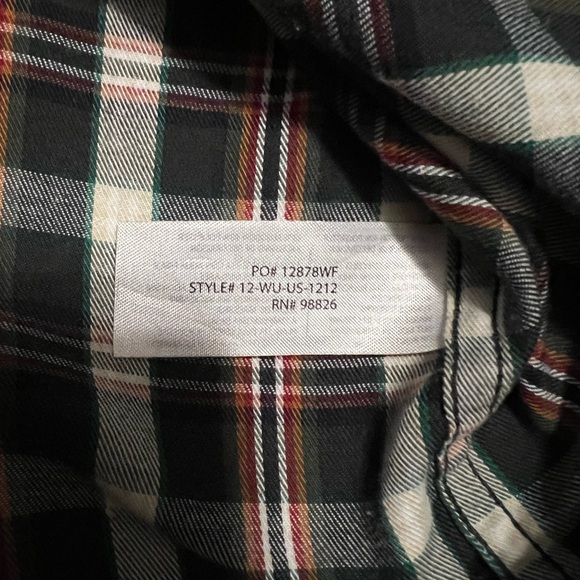 U.S. Polo Assn. Plaid Button-Up down Shirt Ralph Lauren boys L 10-12 Long Sleeve - Picture 4 of 6